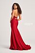 Colette CL5206 Plunging Halter Front Slit Dress