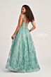 Colette CL5236 Bow Straps Illusion Corset Dress
