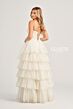Colette CL5237 Tiered Skirt High Low Dress