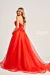 Colette CL5265 Long Train Strapless Sweetheart Dress