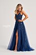 Colette CL8060 Plunging Neckline Lace-Up Corset Dress