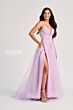Colette CL8100 Lace Corset High Slit Dress