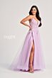 Colette CL8100 Lace Corset High Slit Dress