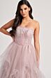 Colette CL8120 Flounce Skirt Strapless Corset Dress