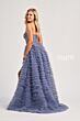 Colette CL8170 Ruffle Skirt Strapless Illusion Corset Dress