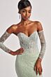 Colette CL8415 Detached Sleeves Strapless Lace Dress