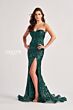 Colette CL8440 Strapless Sweetheart Neckline Embroidered Dress