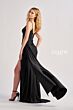Colette CL8480 Illusion Cutouts Side Tail Dress