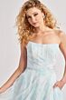 Colette CL8635 Floral Print Strapless Corset Dress