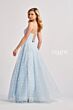 Colette CL8650 Lace-Up Back Embellished Glitter Dress