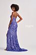 Colette CL8680 Strapless Sweetheart Lace-Up Sequin Dress