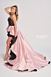Colette CL8695 Detachable Train Strapless Choker Dress