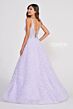 Colette CL2000 Floral Skirt Sheer Bodice Dress