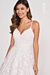 Colette CL2008 Cutout Back Sequin Lace Dress