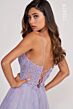 Colette CL2009 Print Skirt Lace Bodice Dress