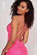 Colette CL2012 Strappy Back Sequin Dress