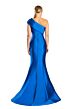 Alexander by Daymor 1850 Button Back One Shoulder Dress