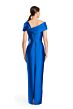 Alexander by Daymor 1885 Asymmetrical Neckline Back Slit Dress
