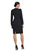 Alexander by Daymor 2040-46 Beaded Peplum Knee-Length Dress