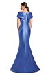 Alexander by Daymor 2052 Portrait Neck Pleated Dress