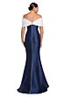 Alexander by Daymor 2053 Off-The-Shoulder Back Button Dress