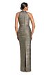 Alexander by Daymor 2065 High Neck Back Slit Dress