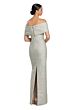 Alexander by Daymor 2066 Back Slit Off-The-Shoulder Dress
