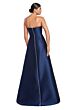 Alexander by Daymor 2068 Asymmetric Neck Back Button Dress