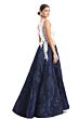 Alexander by Daymor 1750 V-Neck Embroidered Dress