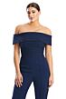 Alexander by Daymor 1751 Off The Shoulder Beaded Jumpsuit