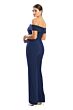 Alexander by Daymor 1751 Off The Shoulder Beaded Jumpsuit