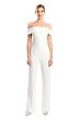 Alexander by Daymor 1751 Off The Shoulder Beaded Jumpsuit