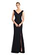 Alexander by Daymor 1754 Beaded Mesh Ruched Dress