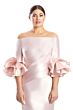 Alexander by Daymor 1758 Ruffle Sleeve Off The Shoulder Dress