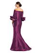 Alexander by Daymor 1758 Ruffle Sleeve Off The Shoulder Dress
