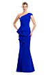 Alexander by Daymor 1781 Button Back One Shoulder Dress