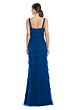 Alexander by Daymor 1958 V-Neck Layered Chiffon Dress