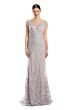 Alexander by Daymor 1973 Illusion Back Scoop Neck Dress
