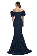 Alexander by Daymor 1992 Ruffle Sleeve Pleated Dress