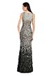 Alexander by Daymor 3062 Bateau Neck Sleeveless Petal Dress