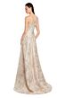 Alexander by Daymor 3067 One-Shoulder Back Button Dress