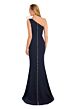 Alexander by Daymor 3076 Back Button One-Shoulder Rosette Dress