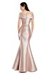 Alexander by Daymor 3079 Pleated Off-The-Shoulder Mermaid Dress