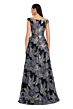 Alexander by Daymor 3095 V-Neck Side Ruffle Dress