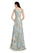 Alexander by Daymor 3095 V-Neck Side Ruffle Dress