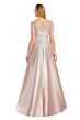 Alexander by Daymor 3096 Illusion Neck Short Sleeve A-Line Dress