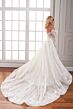 Martin Thornburg MTL22115 Masse Detached Sleeve Sheer Wedding Gown