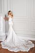Martin Thornburg MTL22119 Tristane Petal Train Ruched Bridal Gown