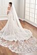 Martin Thornburg MTL401 Gia Sheer Bodice Embroidered Bridal Dress