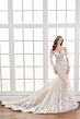 Martin Thornburg MTL403 Rosamund Detached Sleeve Low Back Bridal Gown